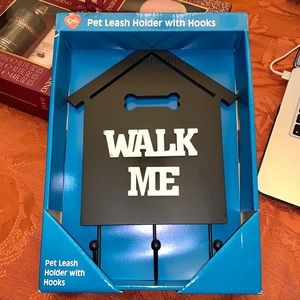 Pet Central Pet Leash Holder with Hooks